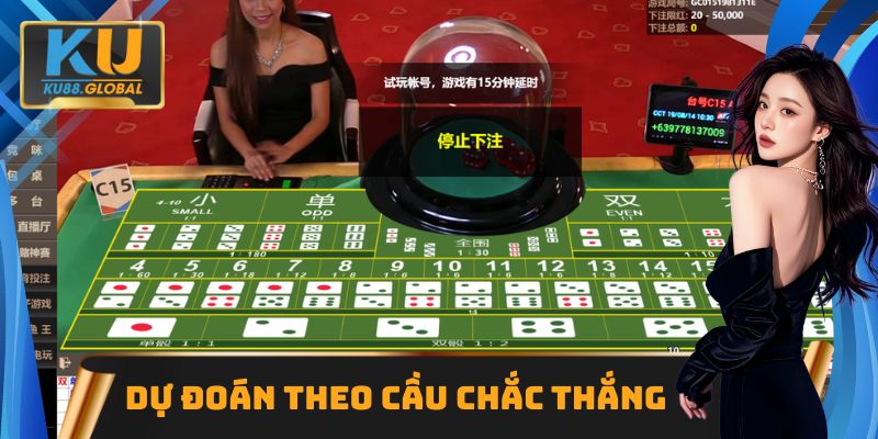 Dự đoán kết quả ván game theo cầu chắc thắng
